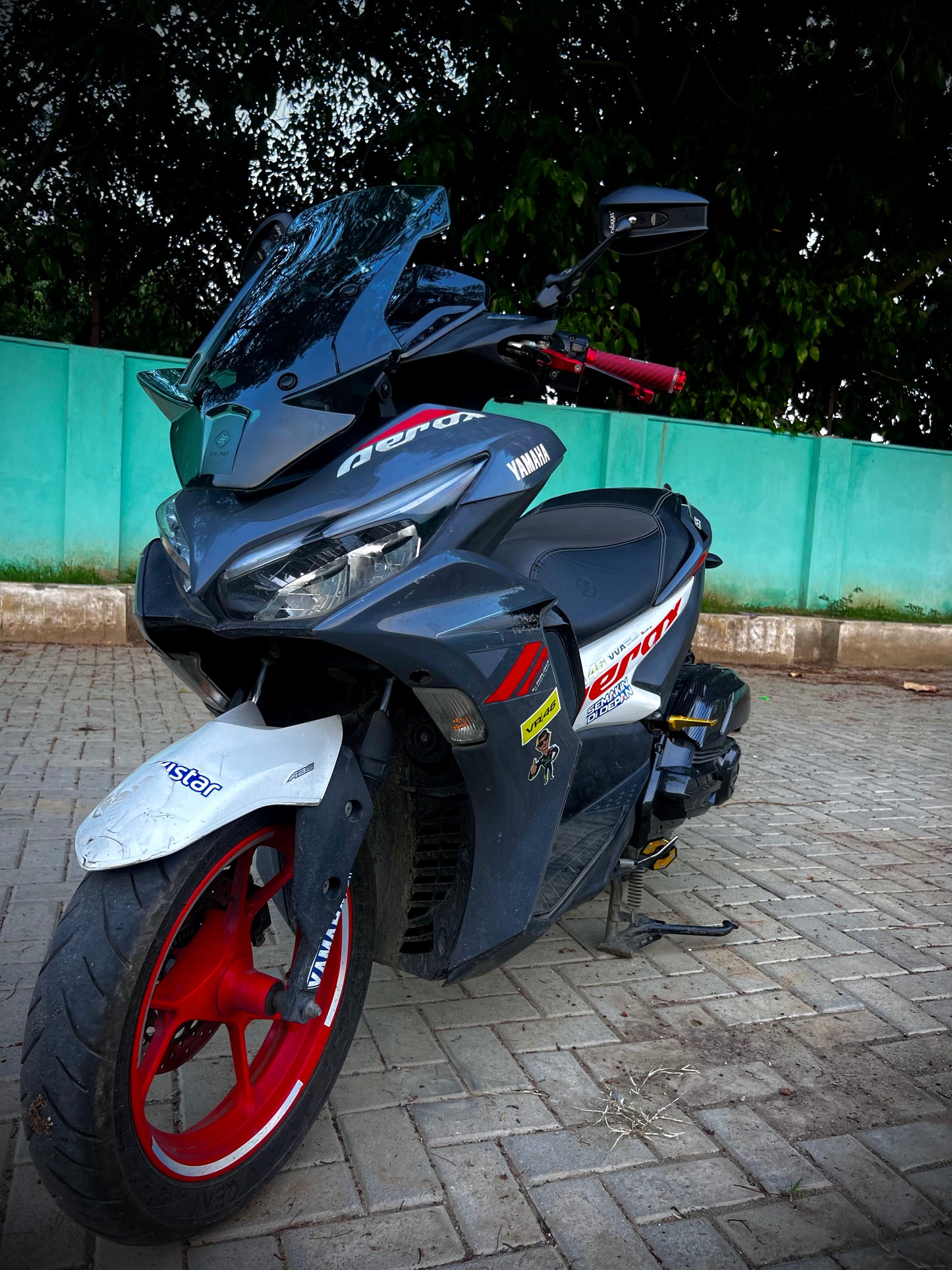 Zhi Pat Windshield for Aerox 155 v2