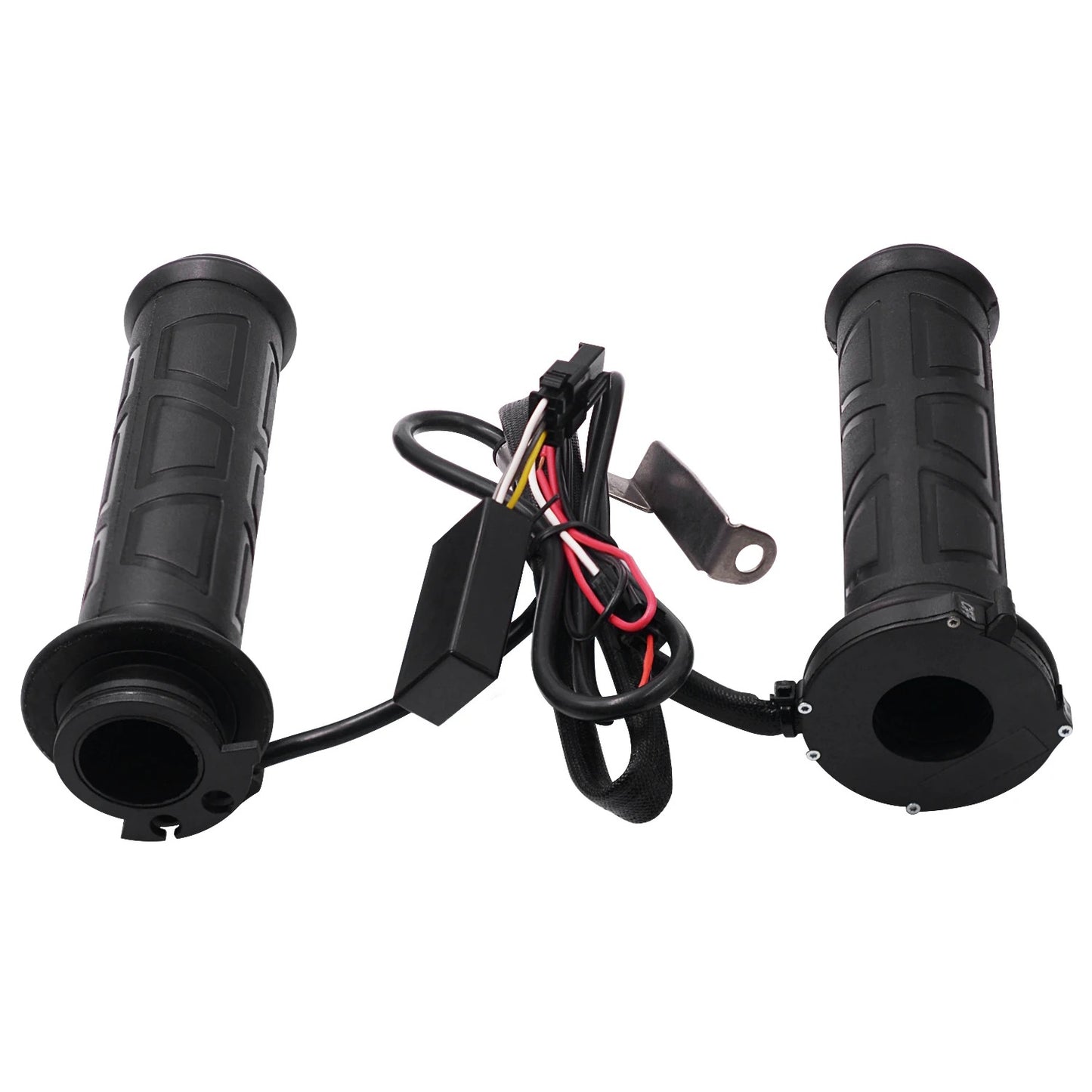 Winter Motorcycle Electric Heating Handle 12V Modified Multi-Gear Temperature Adjustable Heating Black Handle