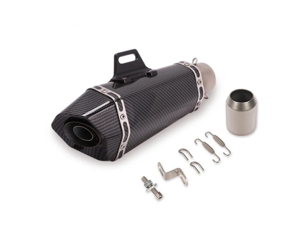Akrapovic 6 Cut Clamp Exhaust (Replica)