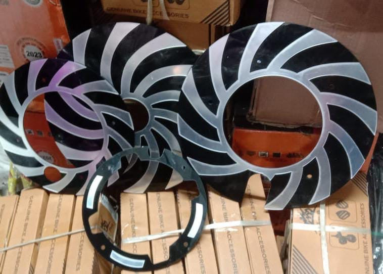 Acrylic Wheel DISC Cover for Activa 6G Wheel,