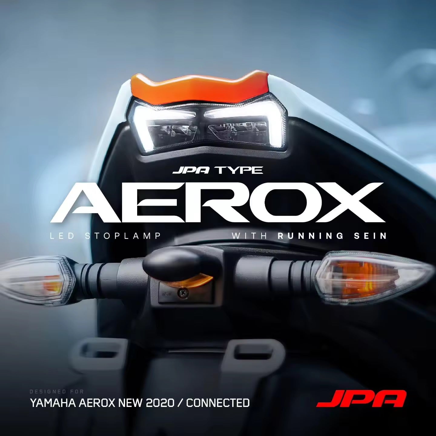Original JPA LED Turn Signal Indicators for Yamaha AEROX 155 – Sleek & Bright Direction Lights