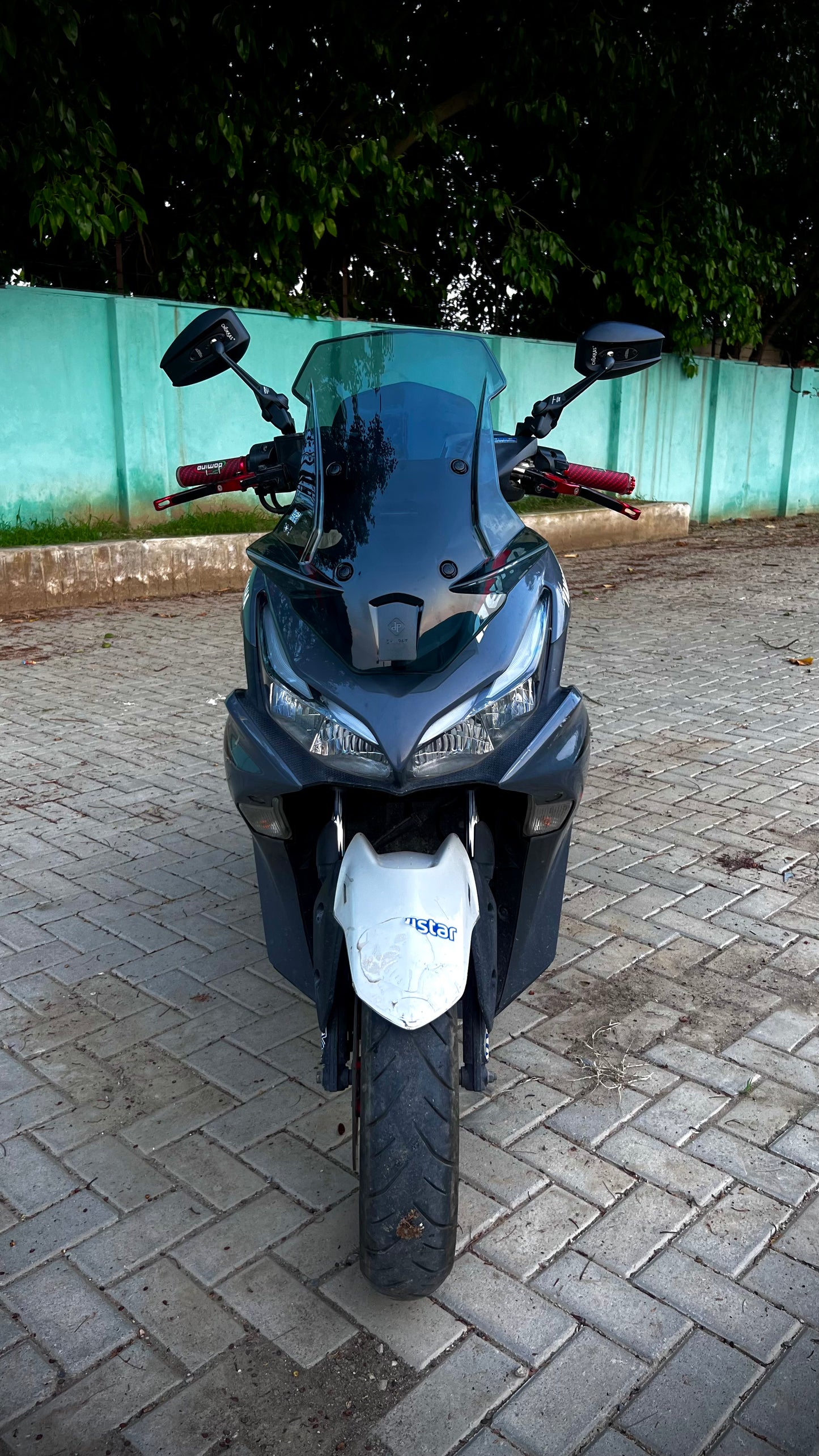 Zhi Pat Windshield for Aerox 155 v2
