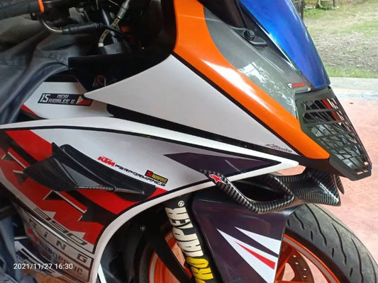 Motorcycle Winglet Aerodynamic Wing Kit Spoiler Universal
