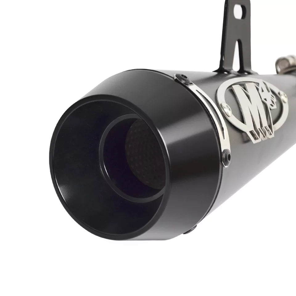 M4 Exhaust 51mm Motorcycle Exhaust Muffler Pipe M4 Large Displacement Modified Pipe