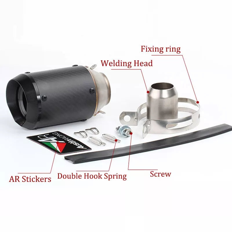 Austin Racing Motorcycle Exhaust Muffler (Replica)