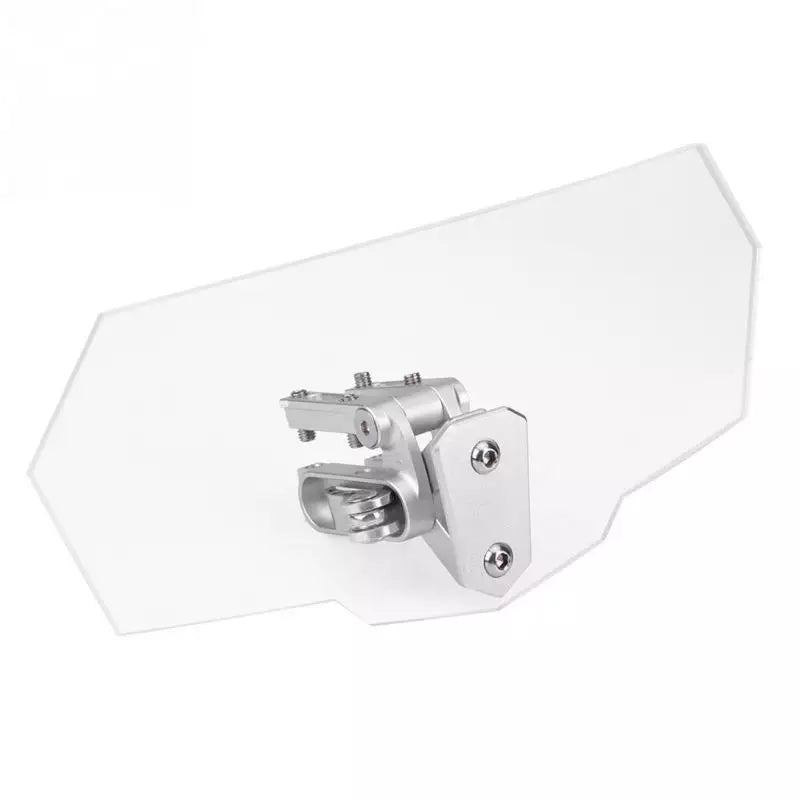Airflow Adjustable Windscreen Wind Deflector Universal Motorcycle Windshield