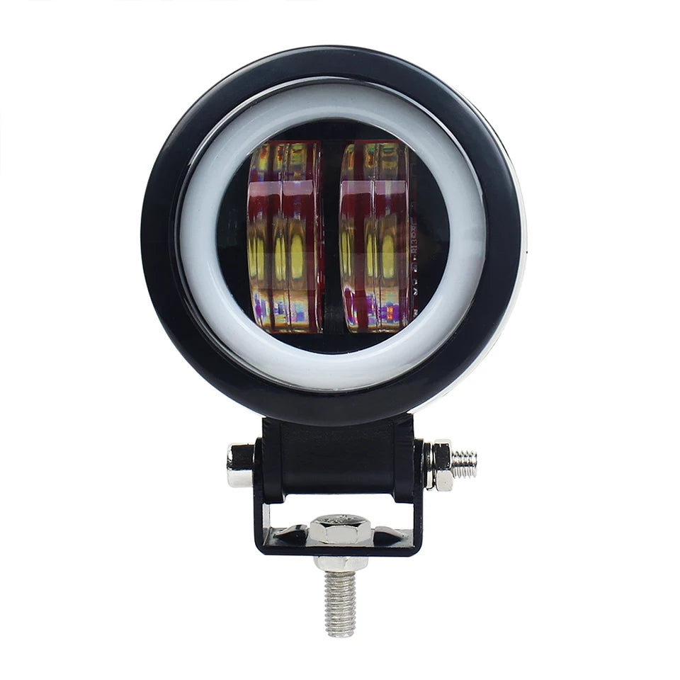 HJG 3 inch 20W LED Work Light Bar Flood Wide Spot Beam 12V 24V Off Road Truck ATV SUV Boating 4X4 Driving 3" LED Bar