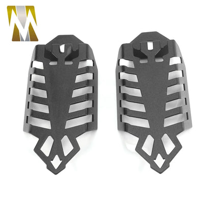 1 Pair Aluminium Alloy Fork Dust Shock Absorber Spring Covers Dirt Protector Motorcycle Accessories Prevent Damage