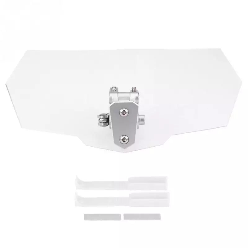 Airflow Adjustable Windscreen Wind Deflector Universal Motorcycle Windshield