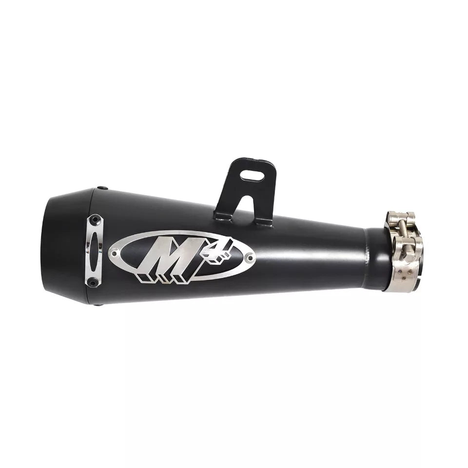 M4 Exhaust 51mm Motorcycle Exhaust Muffler Pipe M4 Large Displacement Modified Pipe