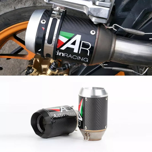 Austin Racing Motorcycle Exhaust Muffler (Replica)