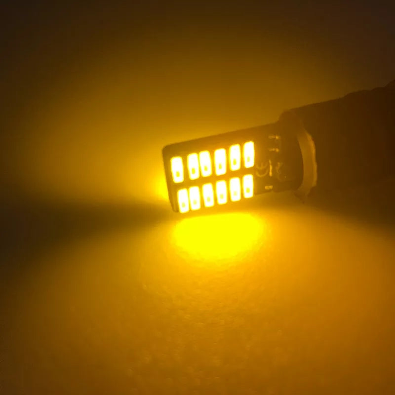 T10 LED Bulb Canbus 5W5 Bike W5W LED Signal Light 12V 6000K Auto Wedge Side interior Dome Reading Lamps 4014 24SMD