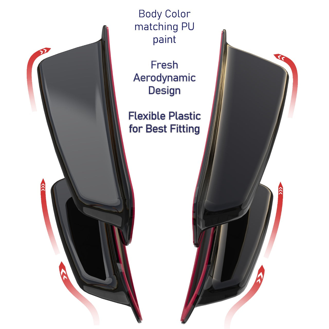 SIDE WINGLET CANARD FOR YAMAHA R15 V3