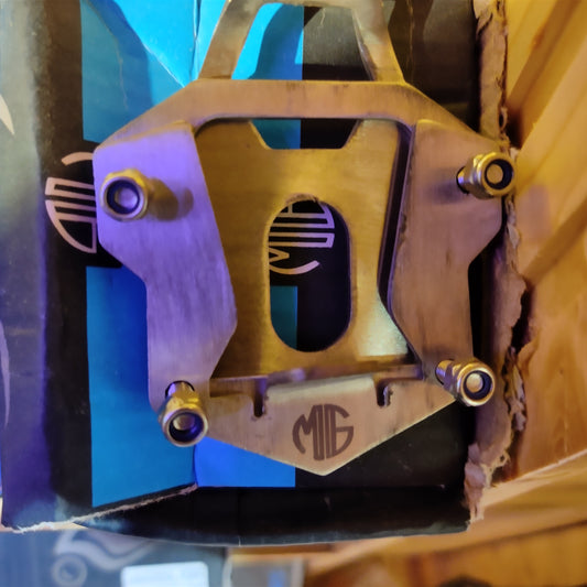 Brushed Stainless Steel Side Stand Extender for
All Motorcycles