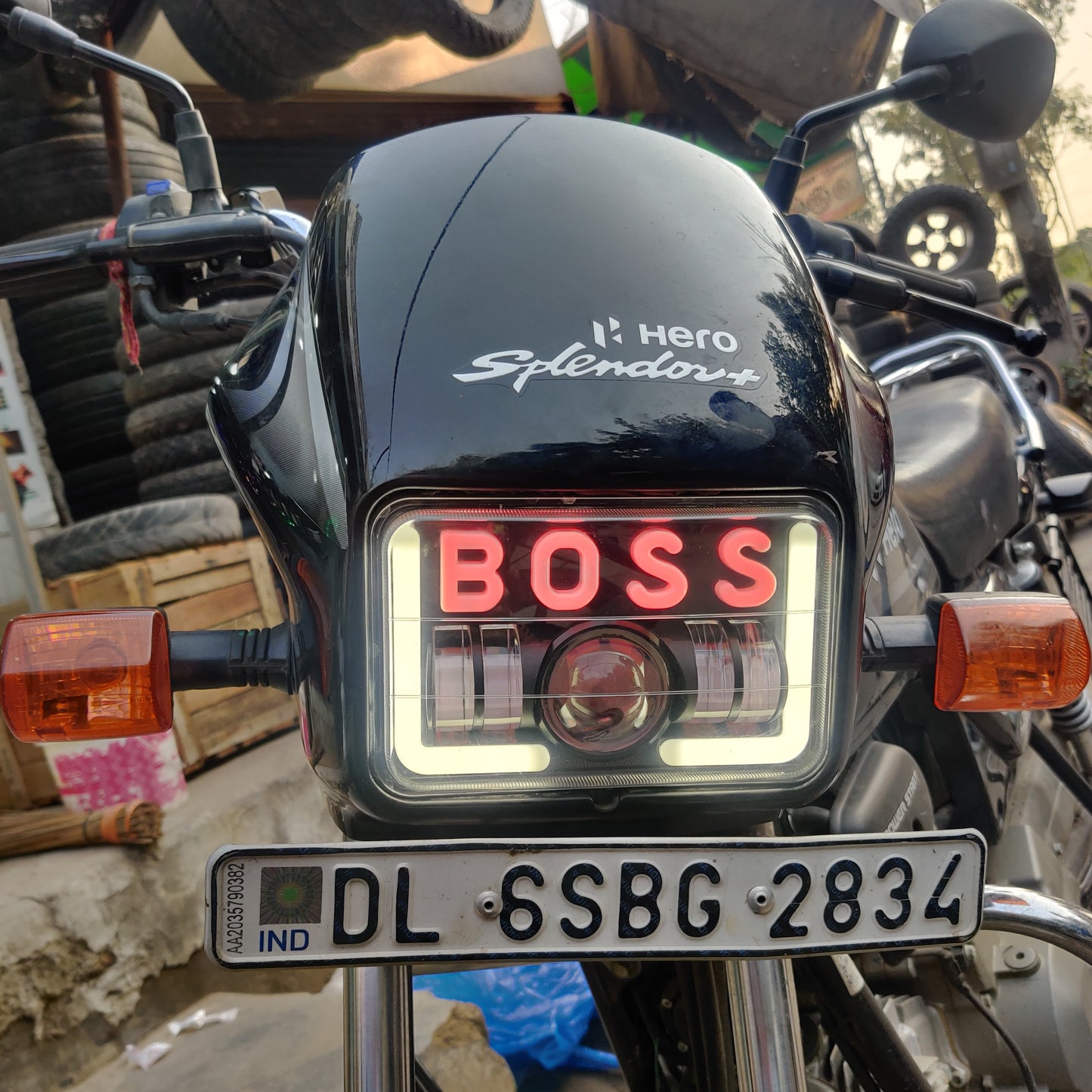 Splendor Boss Headlight