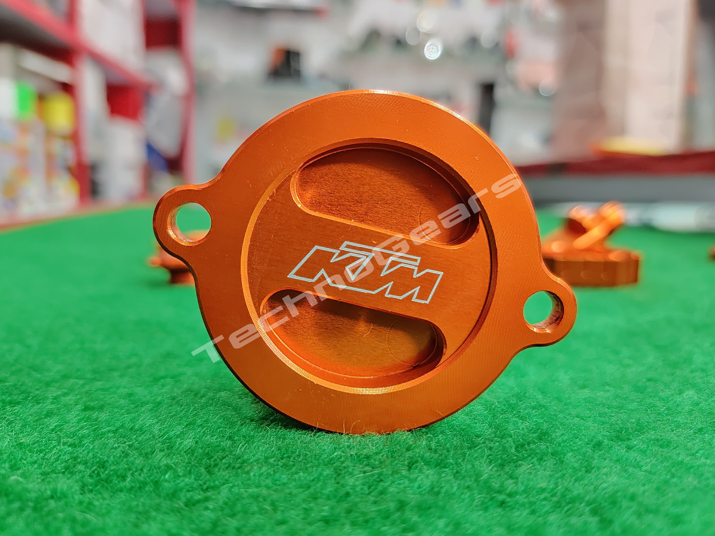 KTM Power Parts For Rc/DUKE125 200 250 390 To 2013 - 2019 Motorcycle Accessories Engine Oil Filter Cover Wheel Tire Caps