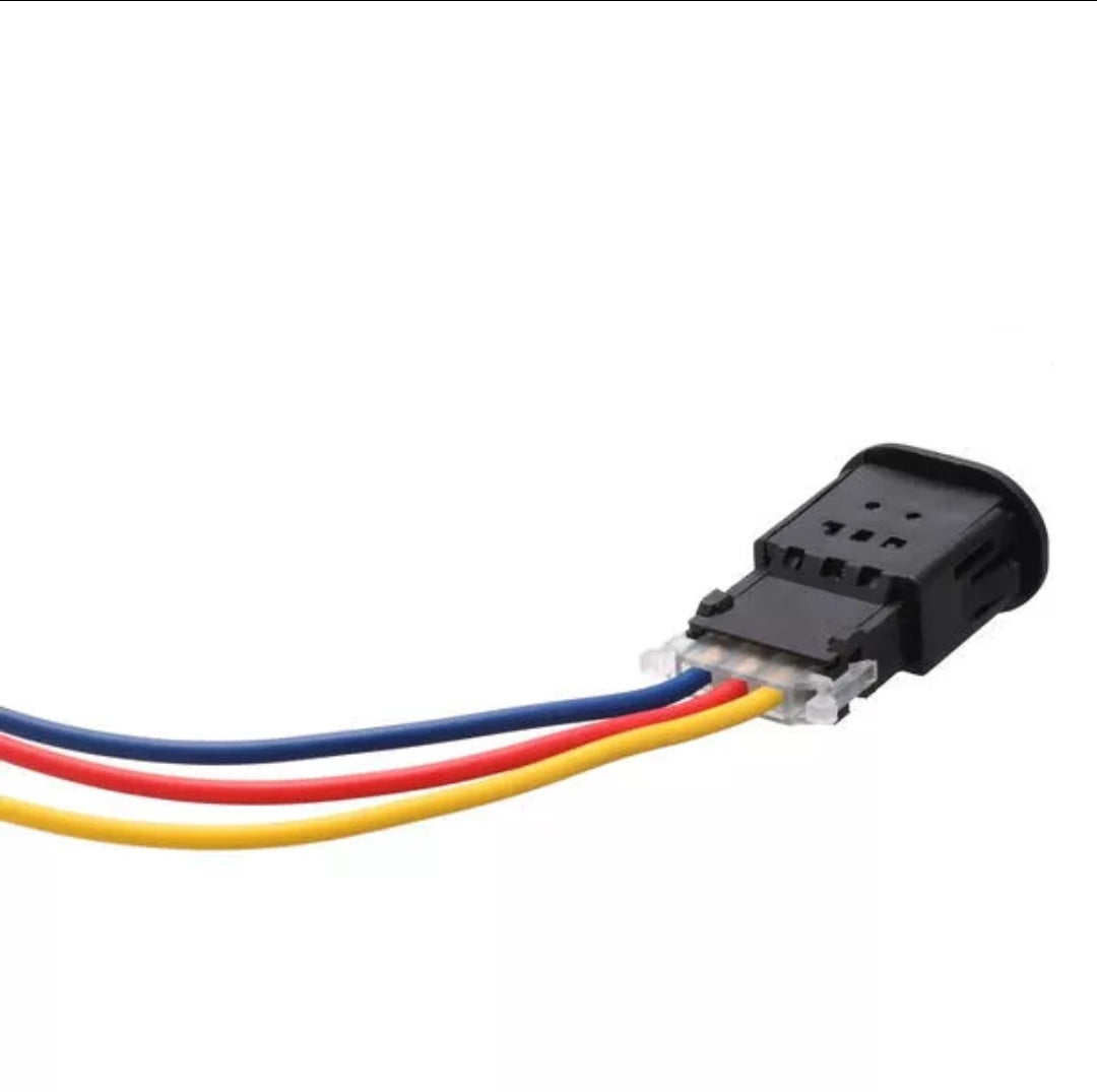 Auto Motorcycle Double Flash Turn Hazard Light Switch