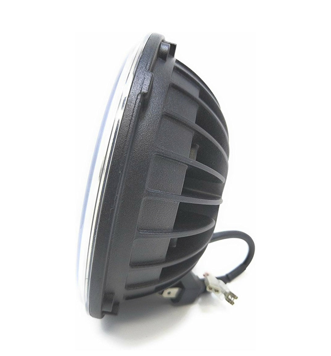 7 Inch Headlight Dual Color DRL for Royal Enfield Bike (V DRL)