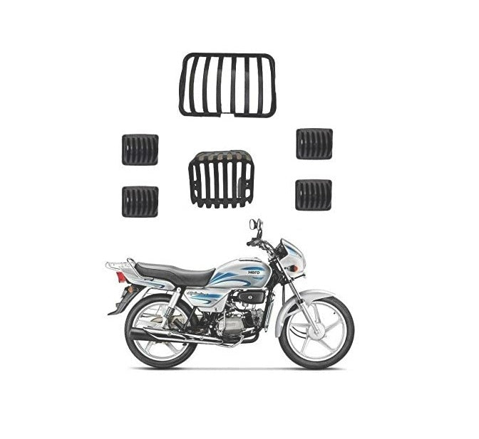 Splendor plus shop headlight grill