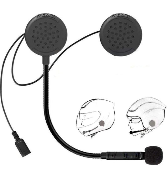 Maxto M1 Helmet Headset,Motorcycle Bluetooth Intercom Headset, Wireless Helmet Headphones, Wireless Helmet Communication Systems for Motorcycle, Motorbike