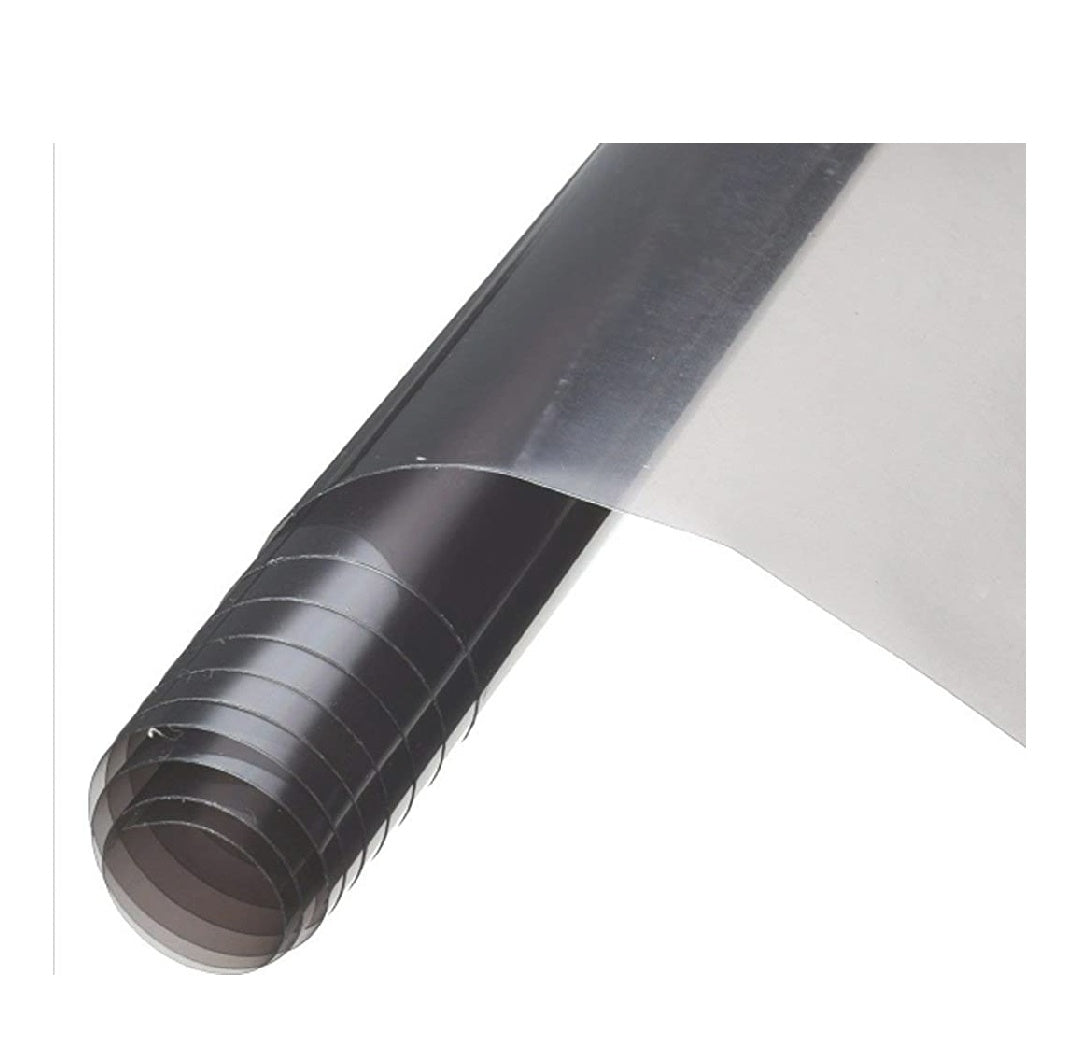High Gloss Vinyl Tint Smoke Film (Light Black, 30X60 cm)