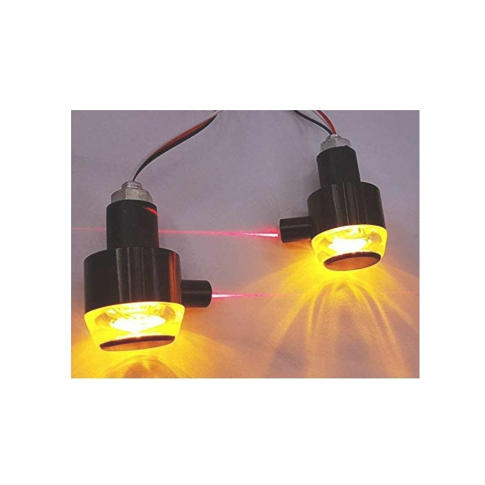 Bar End With Lazer Light