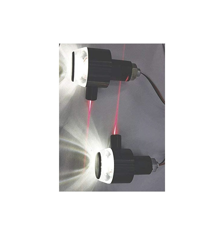 Bar End With Lazer Light