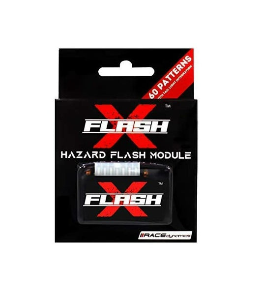 Race Dynamics FlashX Hazard Flash Module, Blinker/Flasher for
All Motorcycle & Scooters