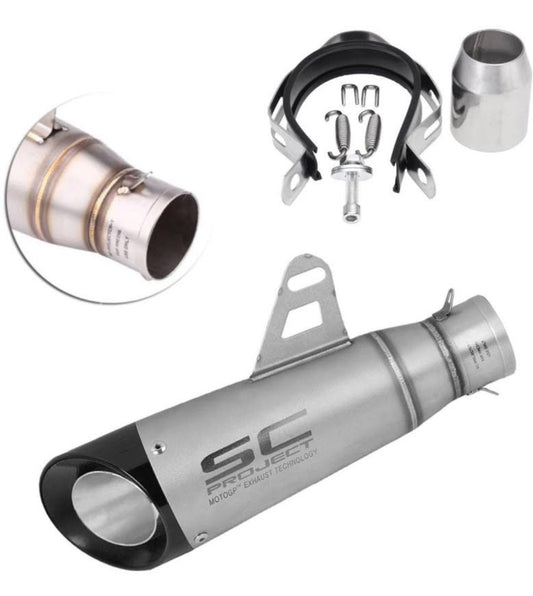 Sc project performance exhaust slip-on