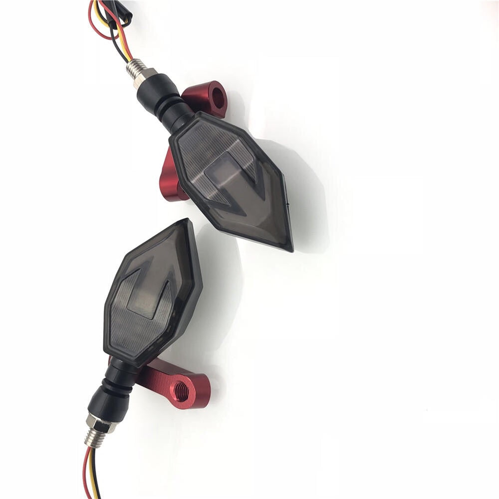 Arrow Motorcycle Turn Signal LED Lights Daytime Running Warning Lamp Race Light - 2