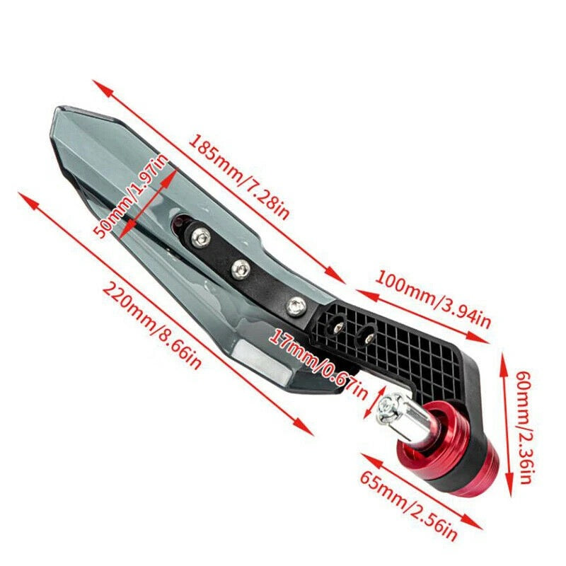 Universal Motorcycle Brake Hand Guards Handlebar Protector Handguard