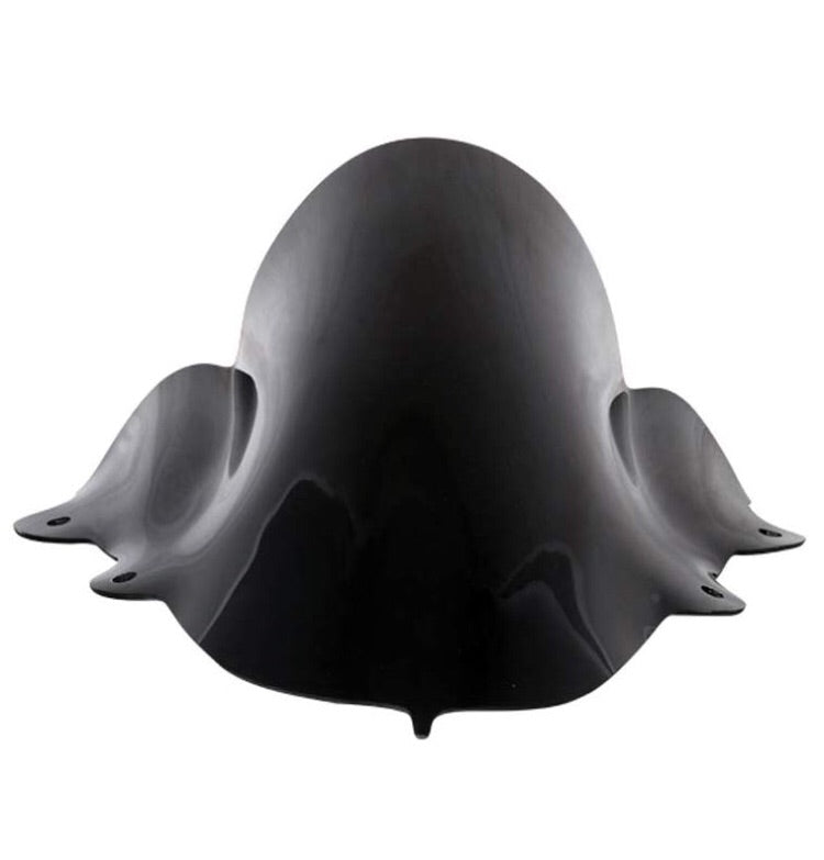 Bolt Double Bubble Visor for Yamaha R15 V3 (Black)