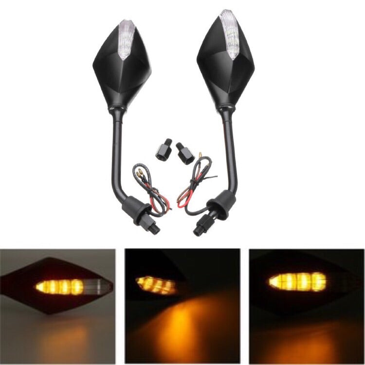Bike discount mirror light