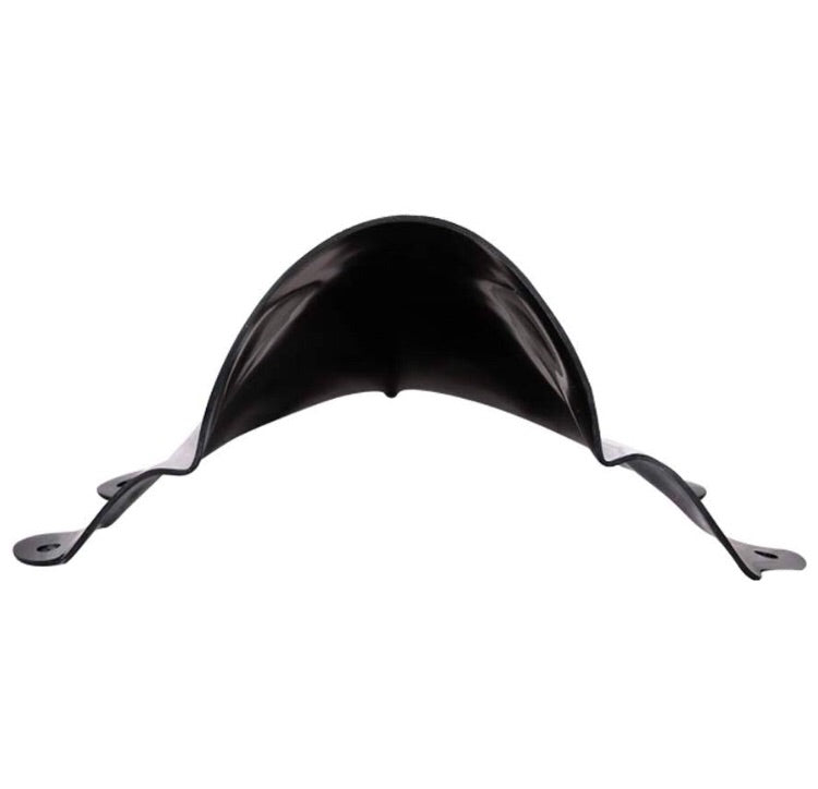 Bolt Double Bubble Visor for Yamaha R15 V3 (Black)