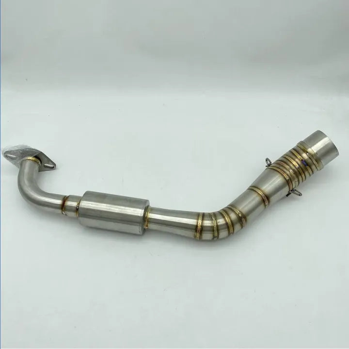 Techno 51mm NMAX155 V2.0 Big elbow Mufflers Pipes Pipe system NMAX V 2.0 V1.0 Exhaust 51 For YAMAHA Aerox 155 V2