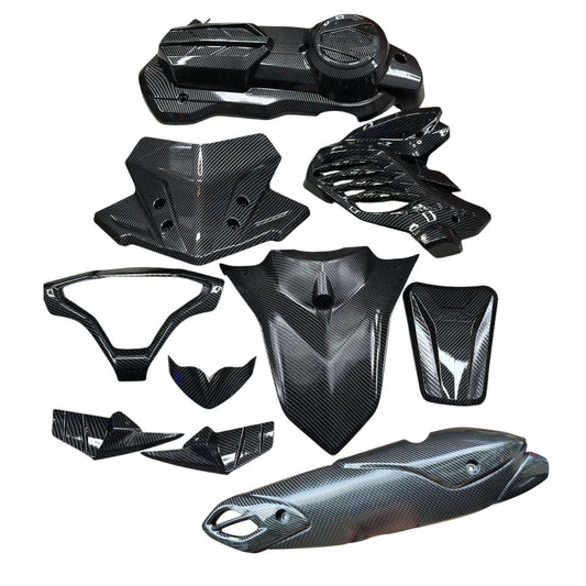 Carbon Parts Complete Set Of 9 For Aerox 155