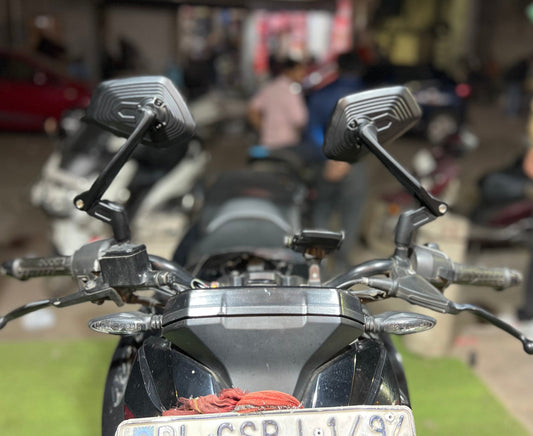 SHENAO CNC Mirror Convex Wide-Angle Folding Motorcycle Mirrors