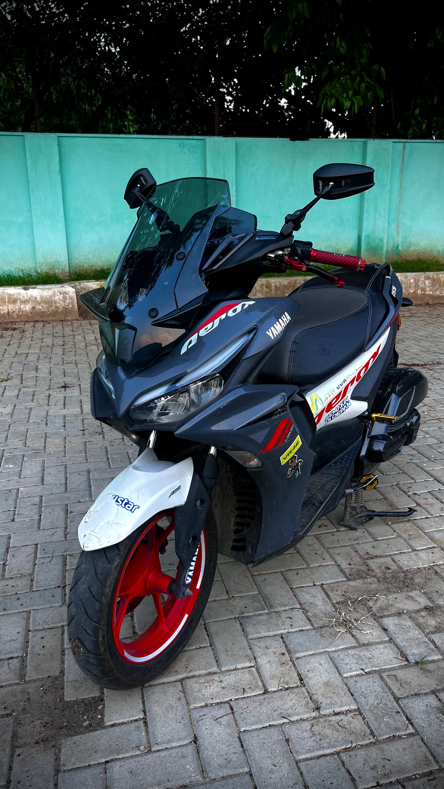 Zhi Pat Windshield for Aerox 155 v2