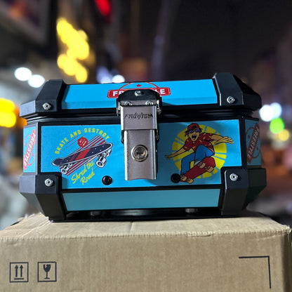 Waterproof Aluminum Alloy Motorcycle Rear Box Top Case
Luggage and Toolbox for Motorbikes