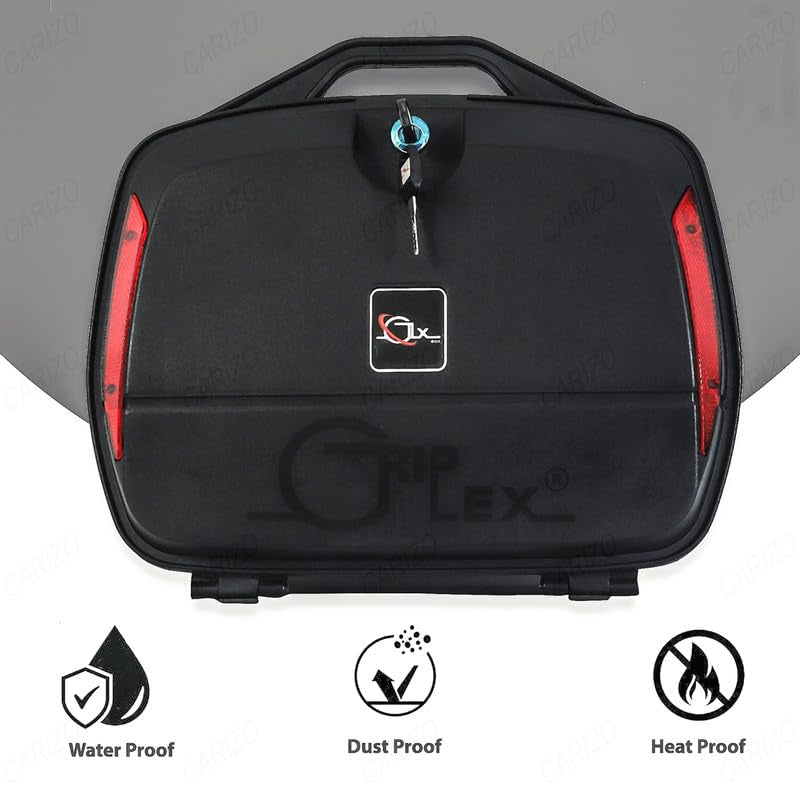 Griplex Universal Motorcycle Side Box for All Bikes Detachable