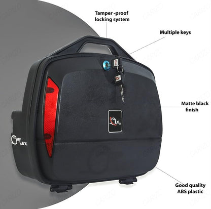 Griplex Universal Motorcycle Side Box for All Bikes Detachable