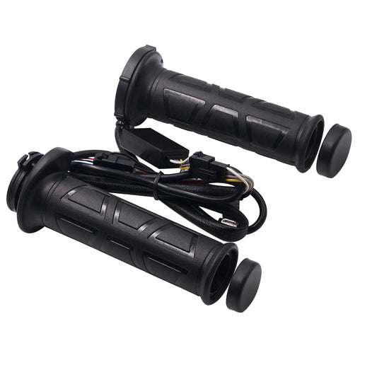 Winter Motorcycle Electric Heating Handle 12V Modified Multi-Gear Temperature Adjustable Heating Black Handle