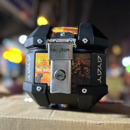 Waterproof Aluminum Alloy Motorcycle Rear Box Top Case
Luggage and Toolbox for Motorbikes