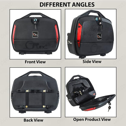 Griplex Universal Motorcycle Side Box for All Bikes Detachable