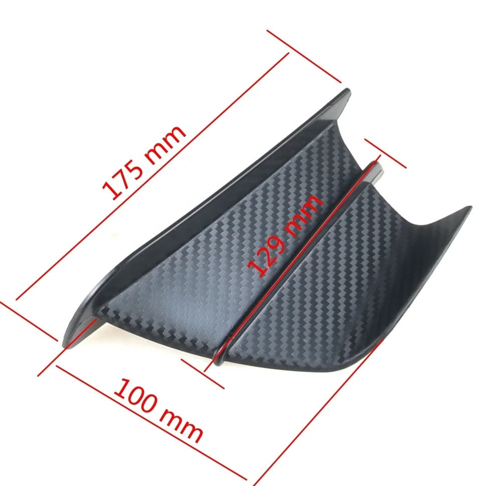 Motorcycle Modification Accessories Aerodynamic Fixed wind
Wing Kit Spoiler