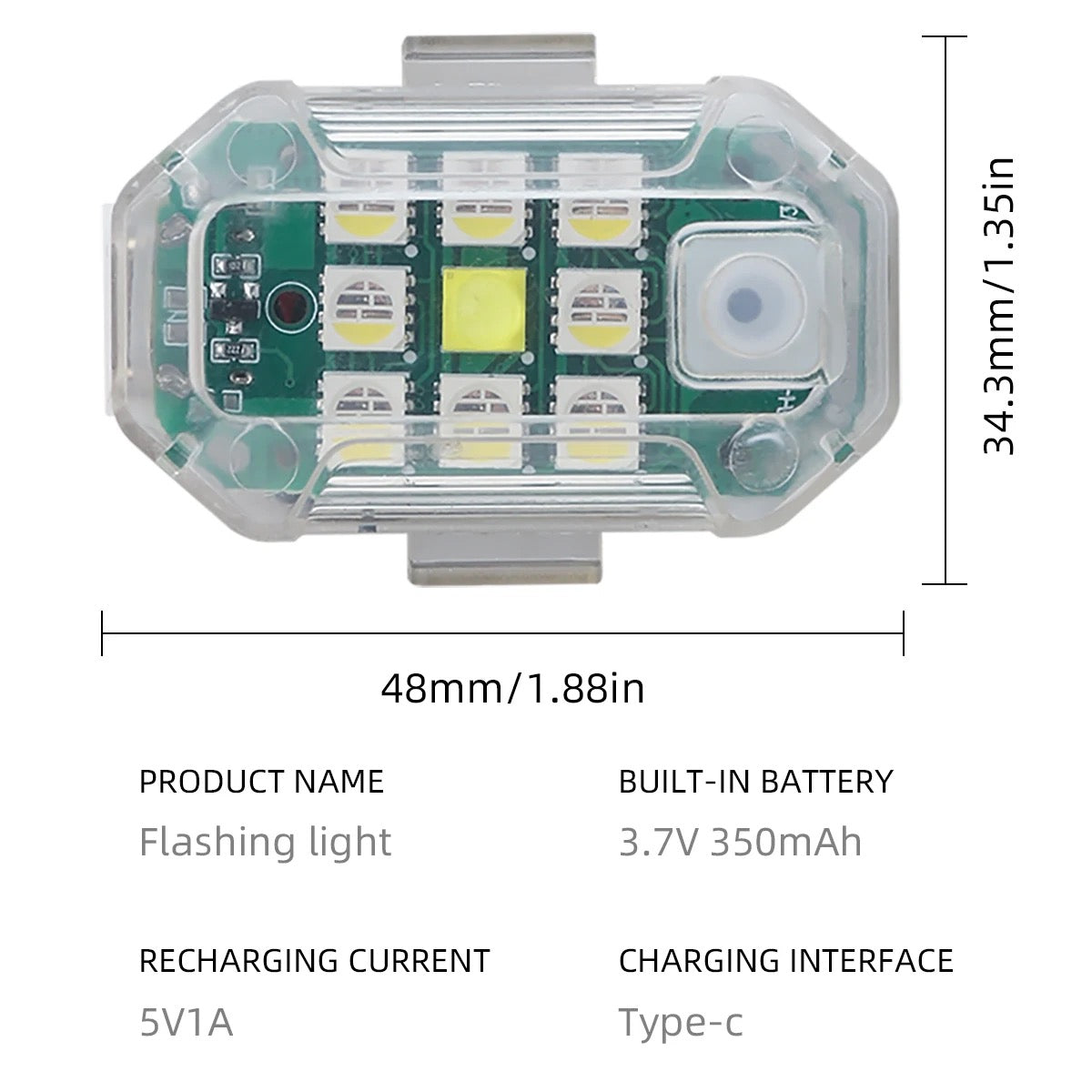 Wireless Remote Aircraft light