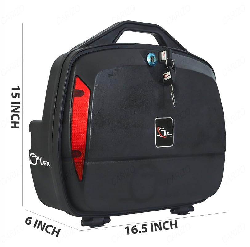 Griplex Universal Motorcycle Side Box for All Bikes Detachable