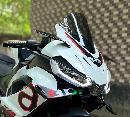 Aprilia RS 457 (24-25) for Dark Smoked Race Windscreen