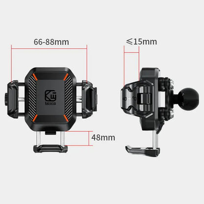 Kewig Outdoor Motorcycle Bike Riding Anti-Theft Shock Absorbing Cell Phone Holder(HANDLE T))