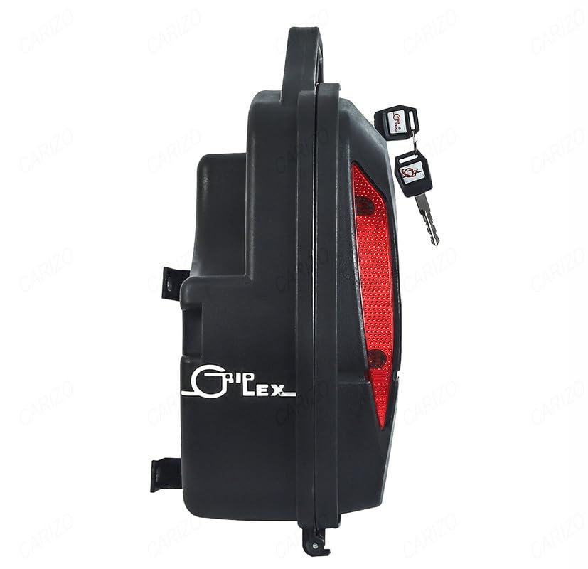 Griplex Universal Motorcycle Side Box for All Bikes Detachable
